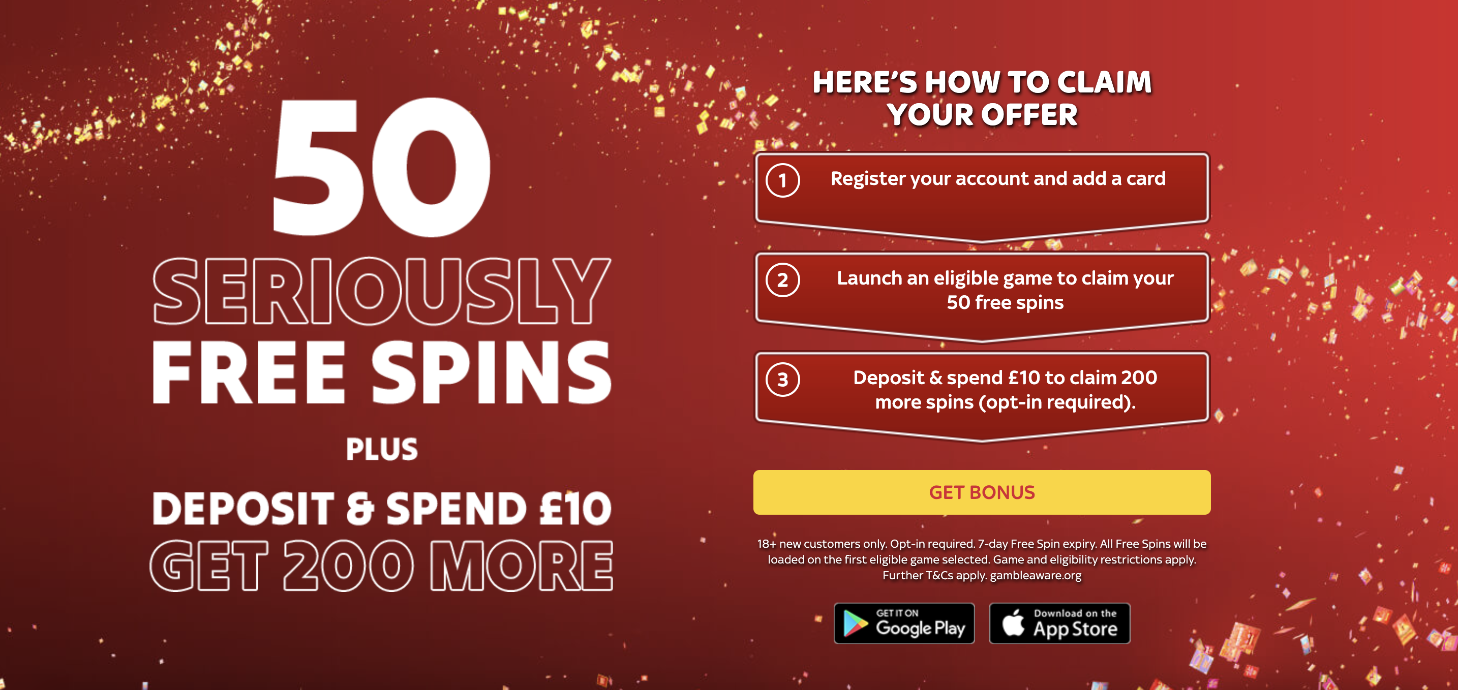 SKY V NEW 50 SPINS
